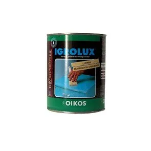 Igrolux 0,75l satyna - lakier do zabezpieczania farb akrylowych.