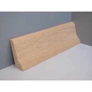 Listwa przypodłogowa drewniana 53x34 profilowana dąb