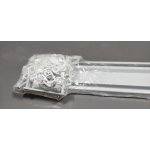 CH II L=200cm - szyna sufitowa aluminiowa do wieszania firan i zasłon<br>podwójna, kompletny zestaw