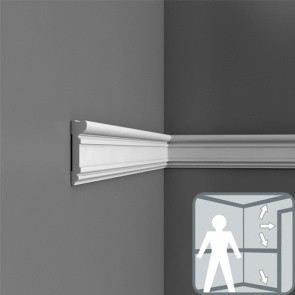 DX119 - listwa ścienna/obramowanie drzwi/zwieńczenie boazerii Orac Decor
