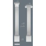 K201 - głowica pilastra do K200 Orac Decor Luxxus