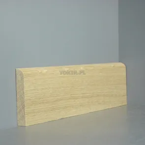 Listwa przypodłogowa drewniana cokół 65x12 dąb