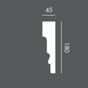 LP014 150 cm, profil (listwa) elewacyjny, sztukateria Exterior