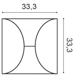 W107 - panel 3D Orac Decor